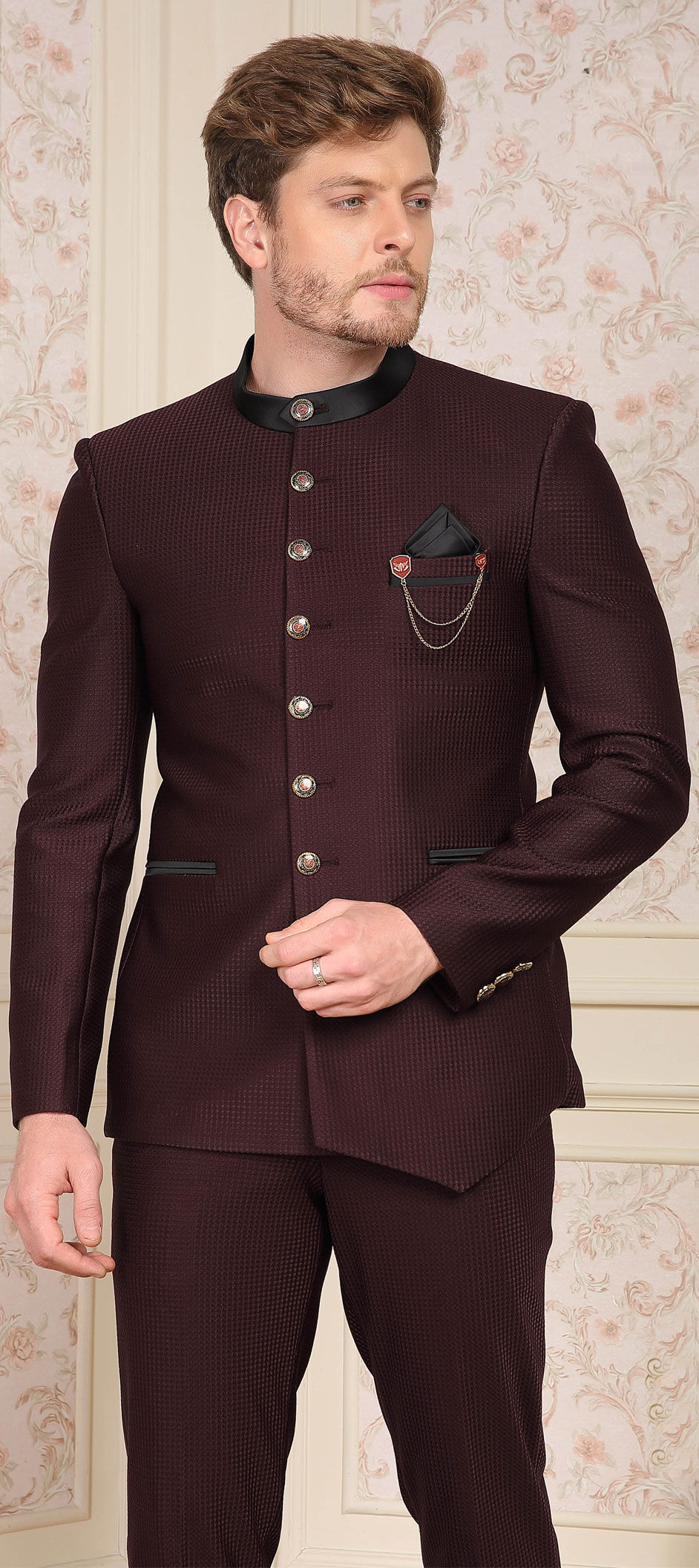 Indian Jodhpuri Suit for Men Maroon Designer Partywear Dress Wedding Suit  Jodhpuri Prince Coat Pant Custom Made Haldi Sangeet Blazer Outfit - Etsy  Finland