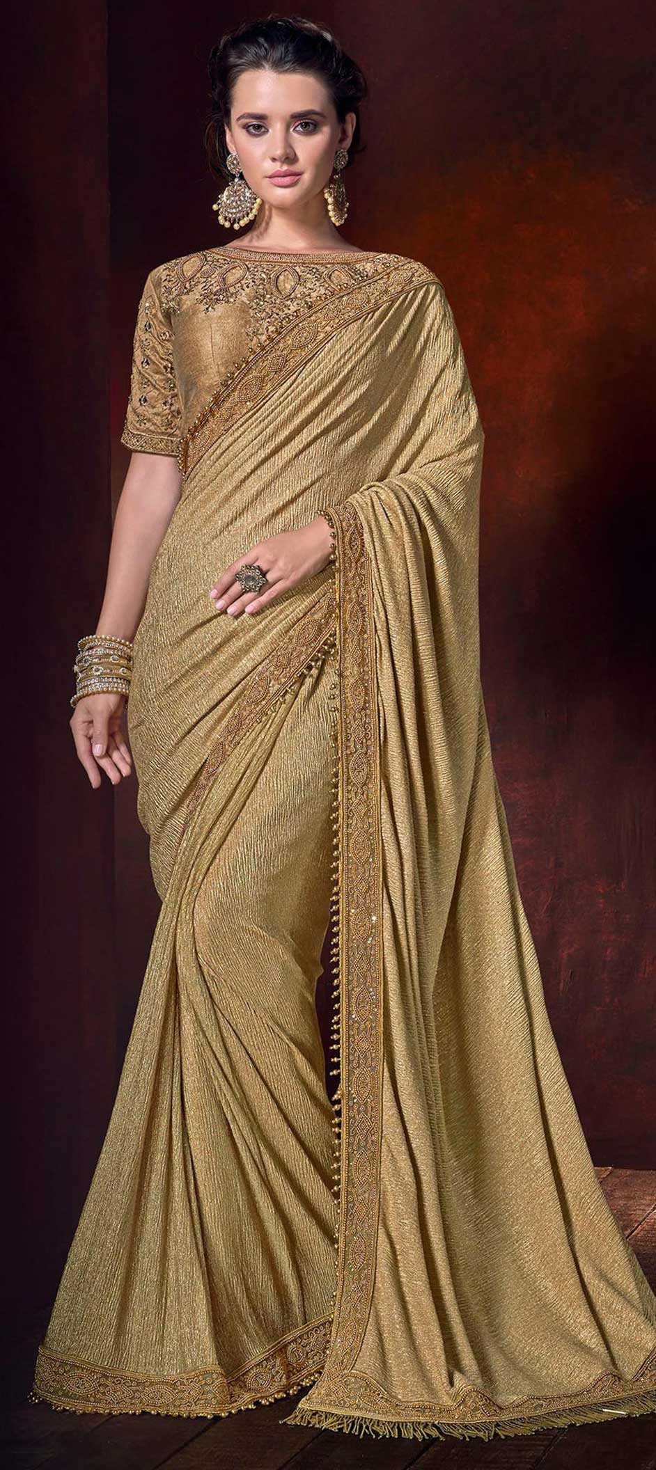 This stylish yet simple engagement saree collection is a perfect  combination of remarkable embroideries with a touch of Indian roots. :  r/AnaaraEthnic