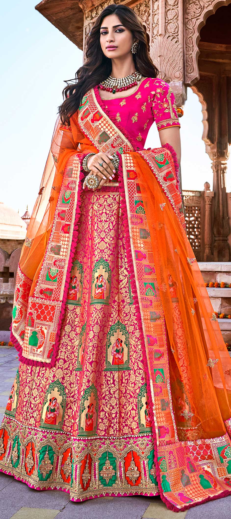 banarasi bridal lehenga