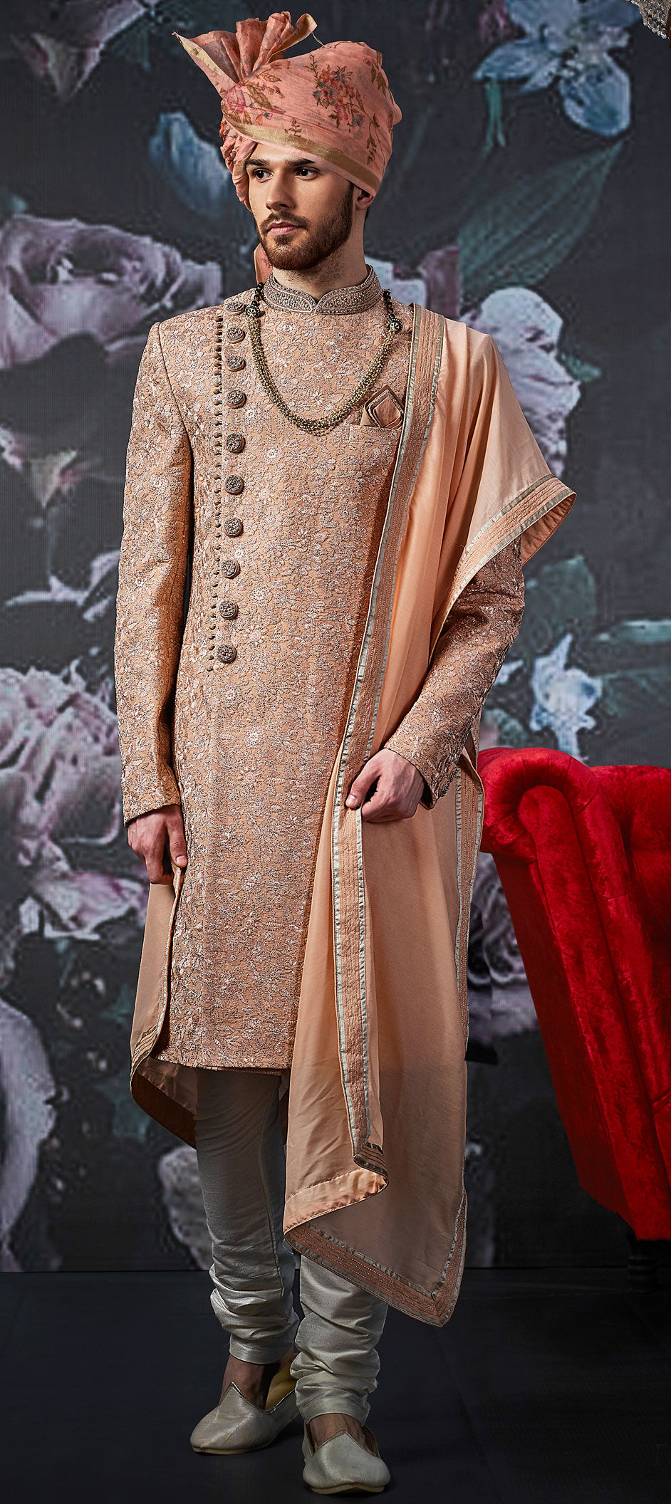 banarasi indo western dress