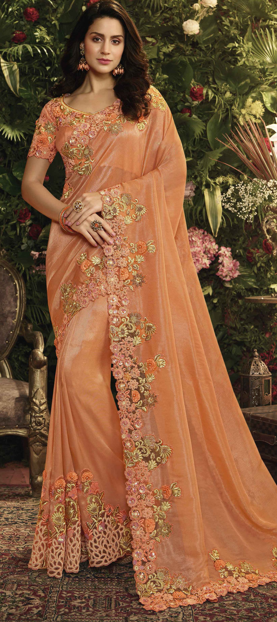 Satin Silk Sarees Buy Soft And Plain Satin Silk Saris Online 9109