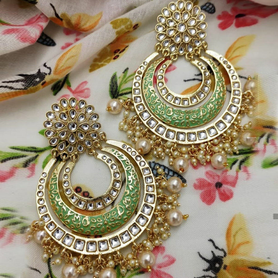 Gold Rhodium Polish Earrings Rhodium Plated Earrings Wholesale