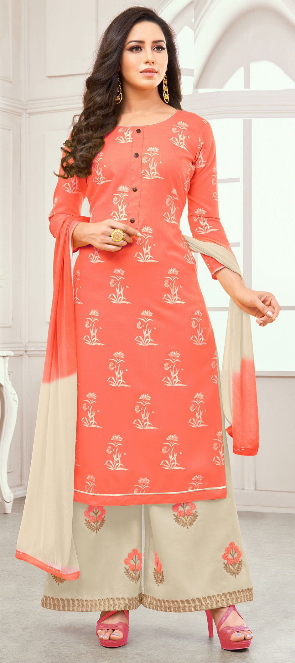 jash cotton printed salwar suit