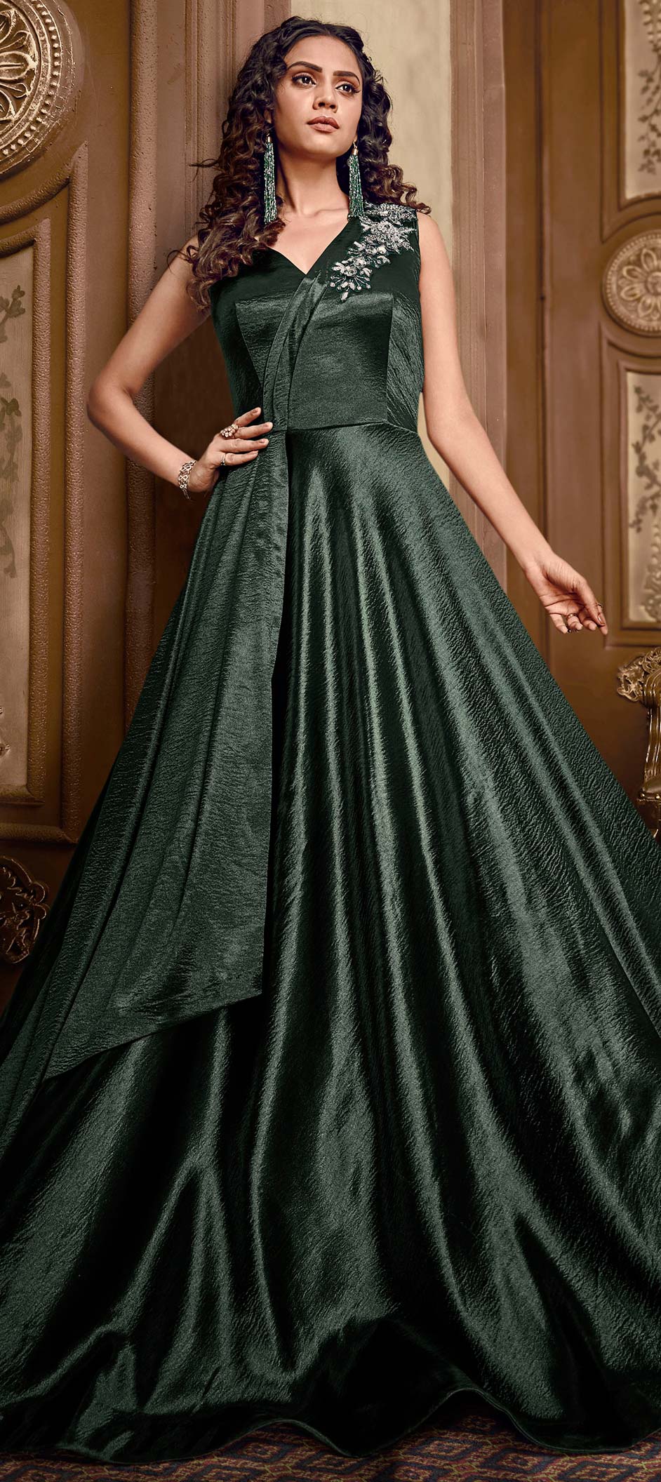 green emerald velvet dress Stunning Women Evening Dress Burgundy A Line Criss Cross Lycra Spandex Formal Dinner Dresses