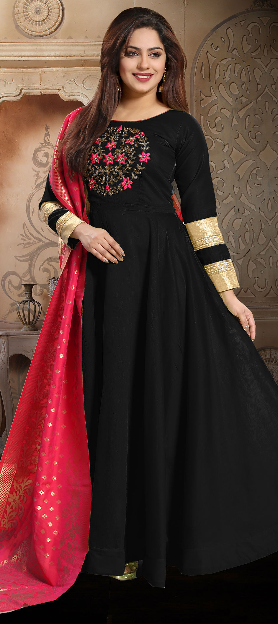 heavy salwar suit material
