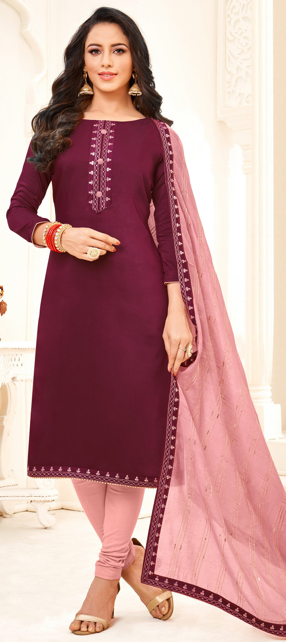 Casual Maroon Color Dress Elegant Burgundy Gowns Formal Dresses Andaaz  Fashion USA