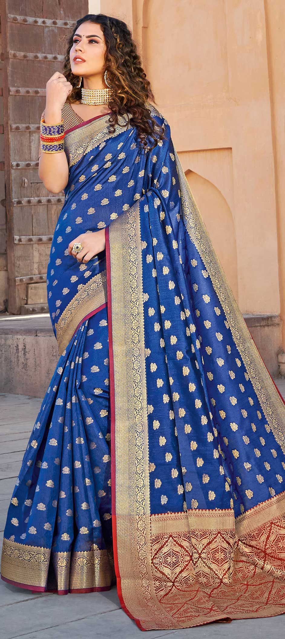 types of clothes material in saree