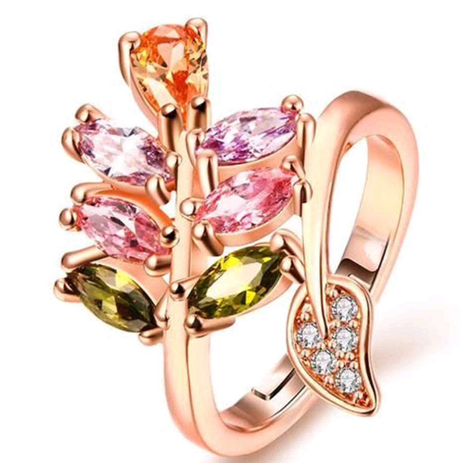 Colorful Metal Rings Multicolor color Metal Alloy metal Ring : 1656975