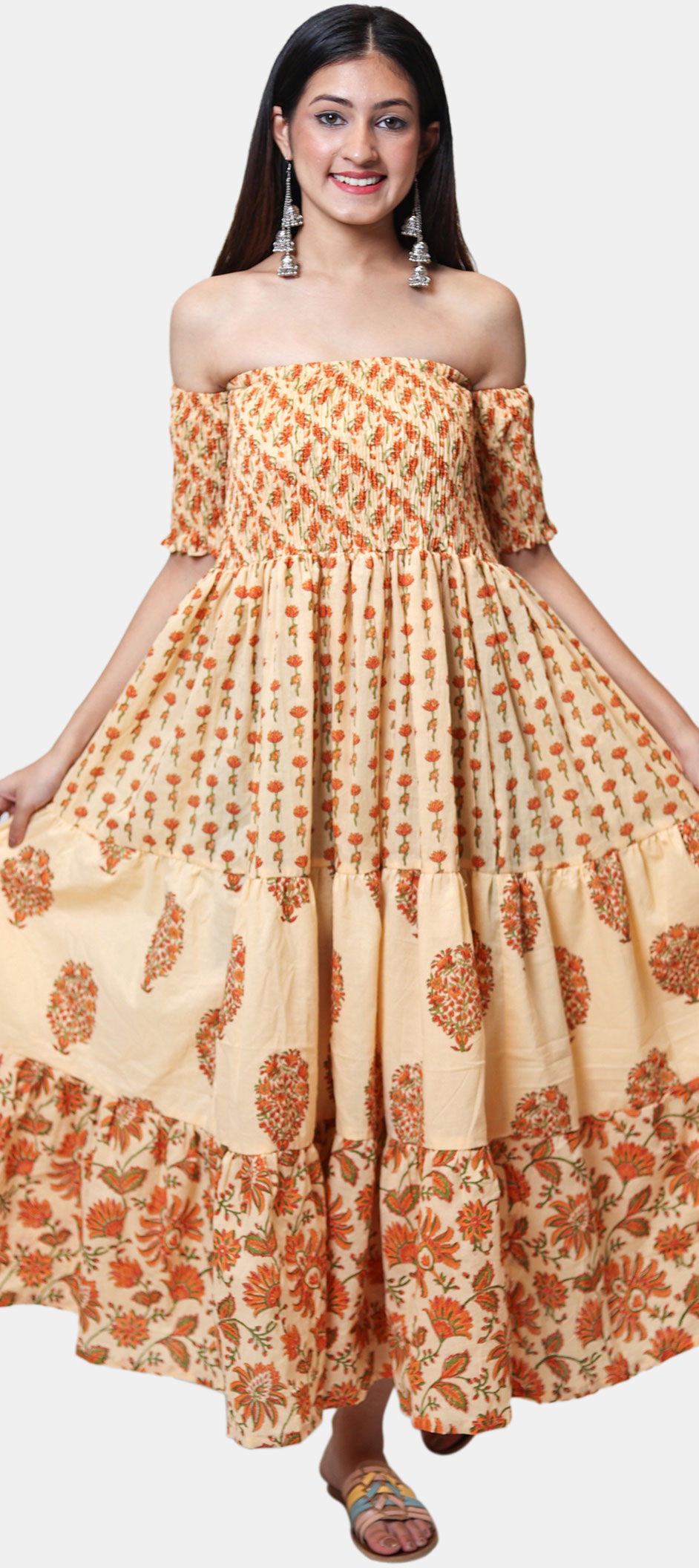 yellow party wear