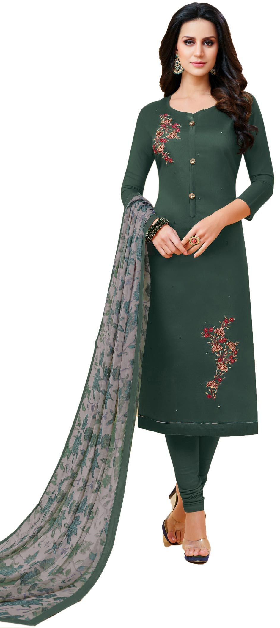 plain material for salwar