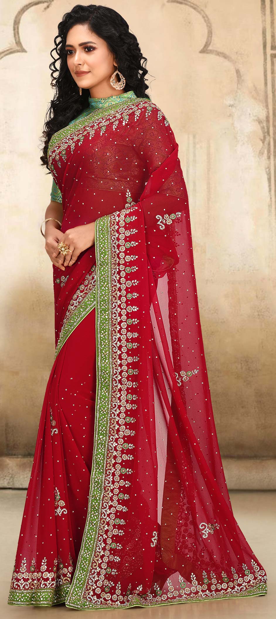 10350 NEW TRADITIONAL DIWALI SPECIAL MAROON COLOUR DESIGNER SAREE - Reewaz  International | Wholesaler & Exporter of indian ethnic wear catalogs.