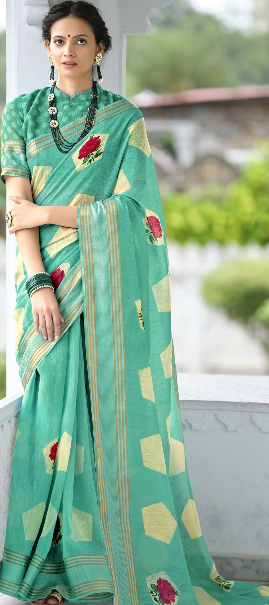 Cotton Silk Saree