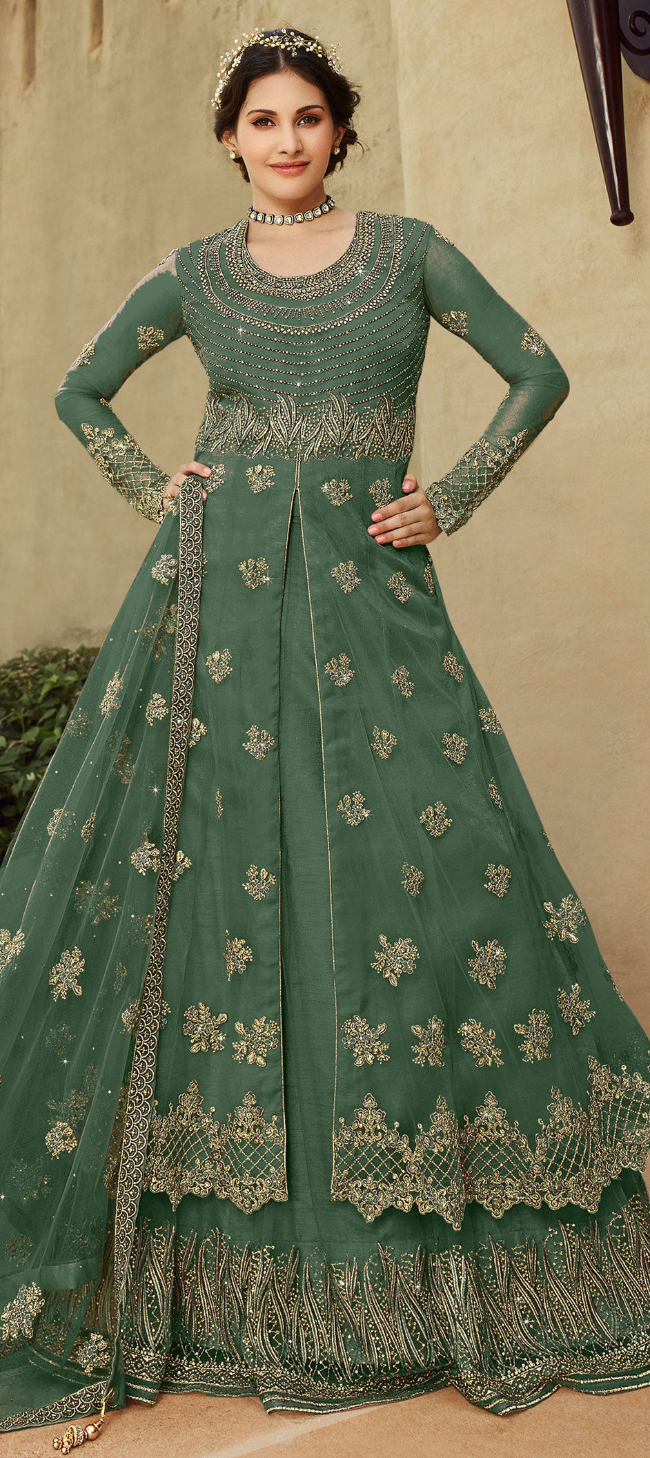 Party Wear Frock Lehenga Exclusive Trendiest Collections Women's