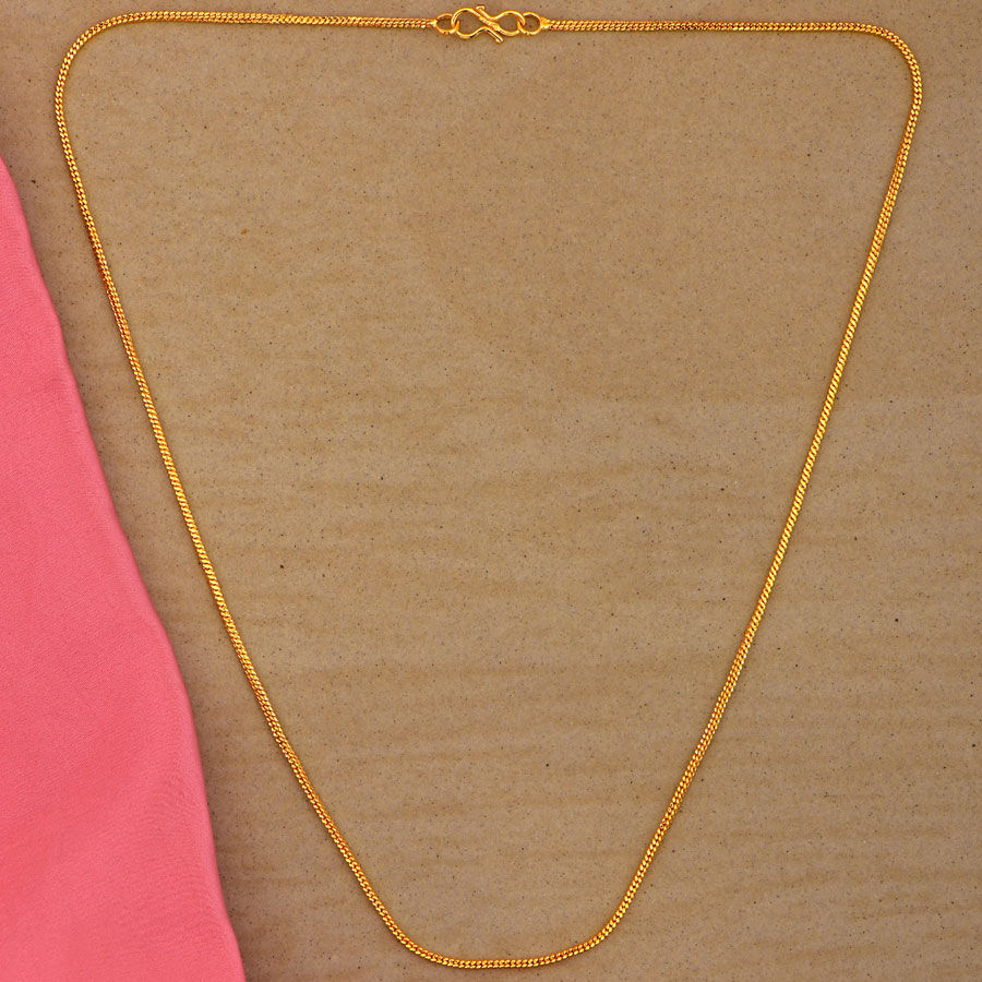 Gold color Brass metal Chain 1818377