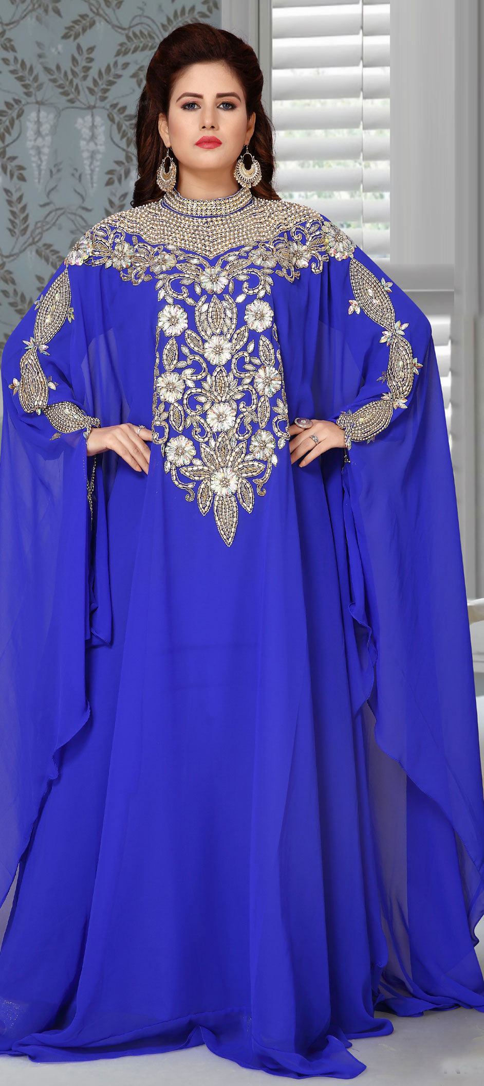 Faux Georgette Stylish Kaftan Flashy