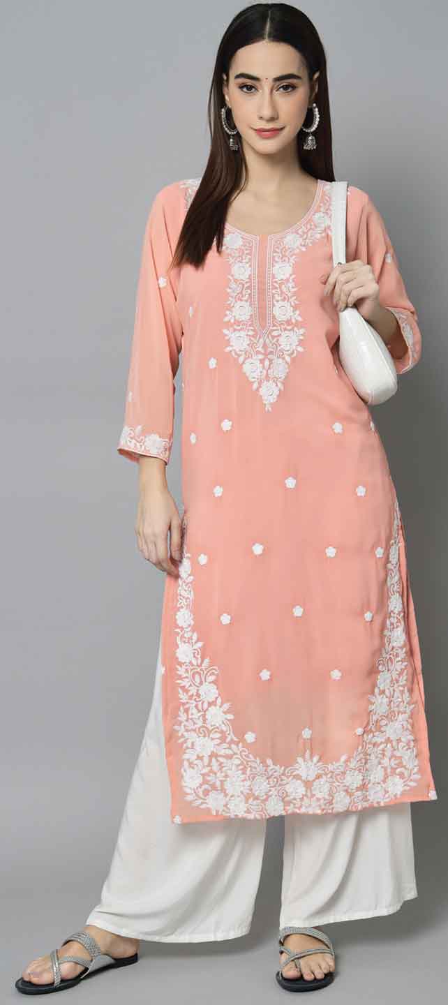 Party Wear Georgette Kurti MHK267