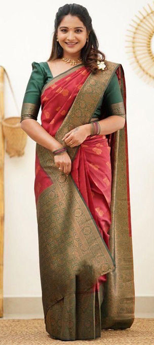 Majantha Party Wear, Traditional Pink and Majenta color Art Silk, Silk fabric ...