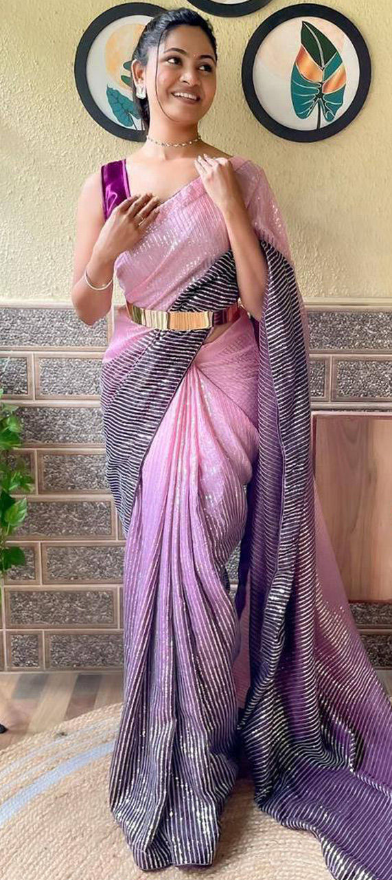 Purple Colour Designer Kanchipuram Silk Saree,bollywood Saree,wedding Wear  Saree,beautiful Saree With Exclusive Weaving,designer Saree - Etsy