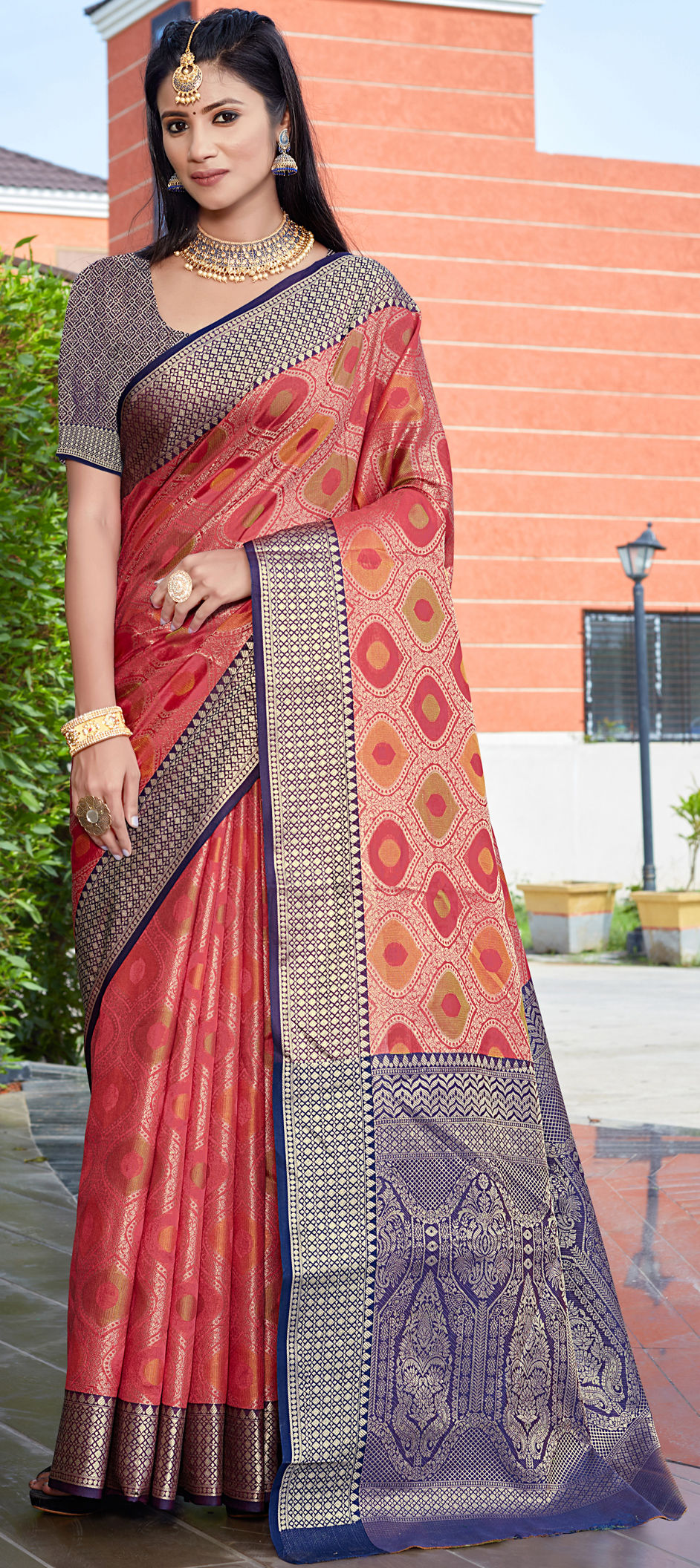 Grey Silk Cotton Handwoven Jamdani Saree – Charukriti