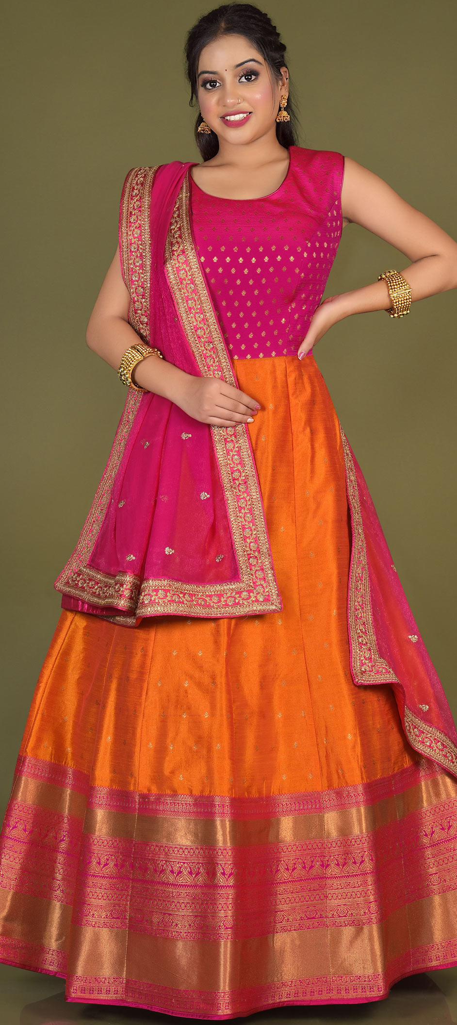 Lehenga Peach – Shramdaan