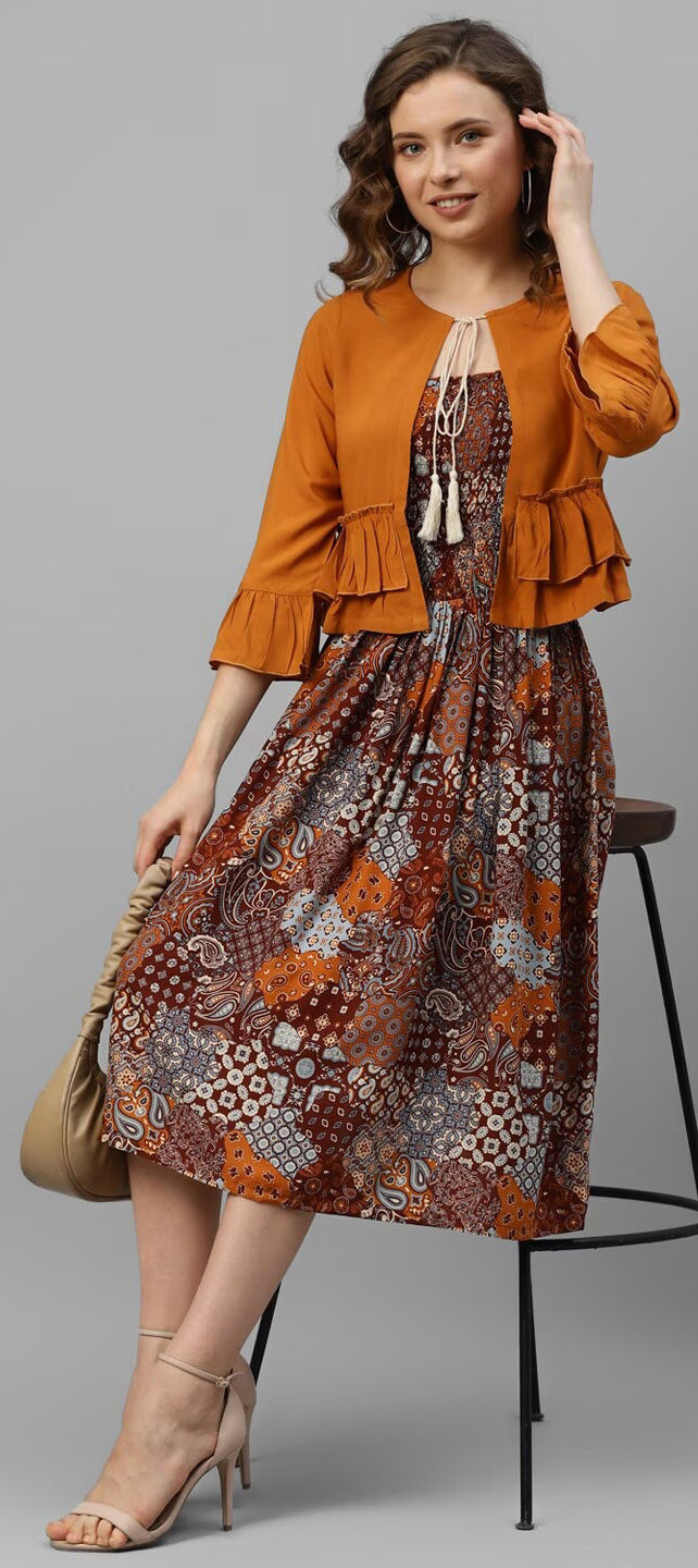 burgundy dress with beige shoes Super Pearl Sweater Dress (Nude)