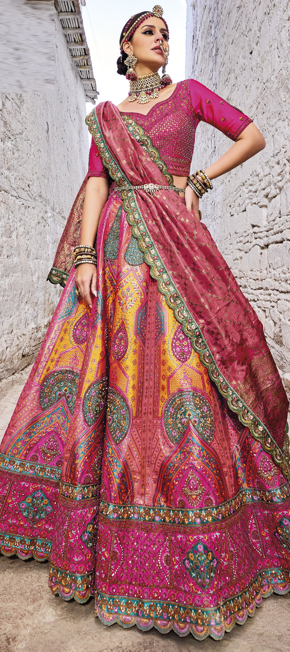 Banarasi wedding lehenga sale