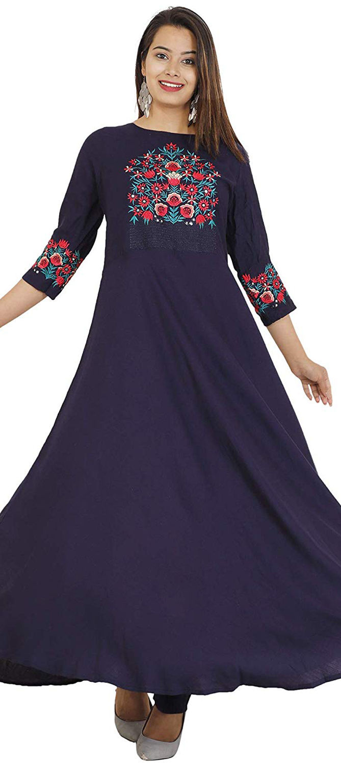 Beautiful Designer Summer Special Pure Rayon Kurti