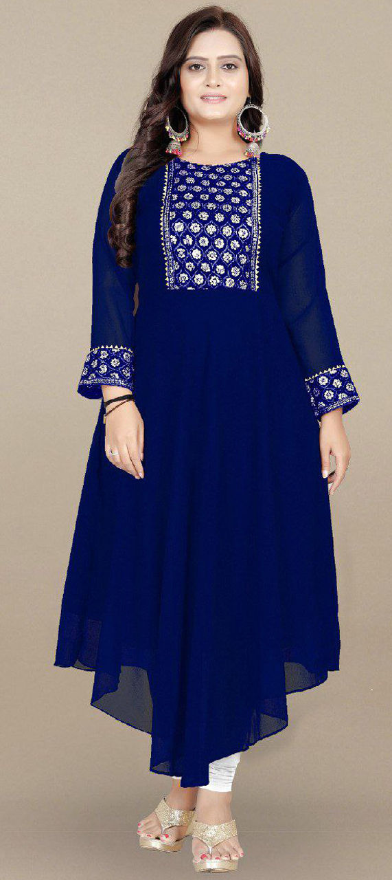 Sunshine Blossom Cotton Kurti
