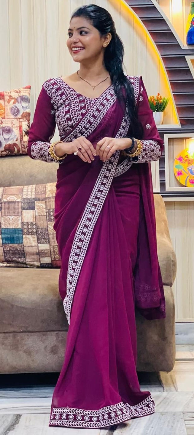Majentha Cotton Saree main image 1