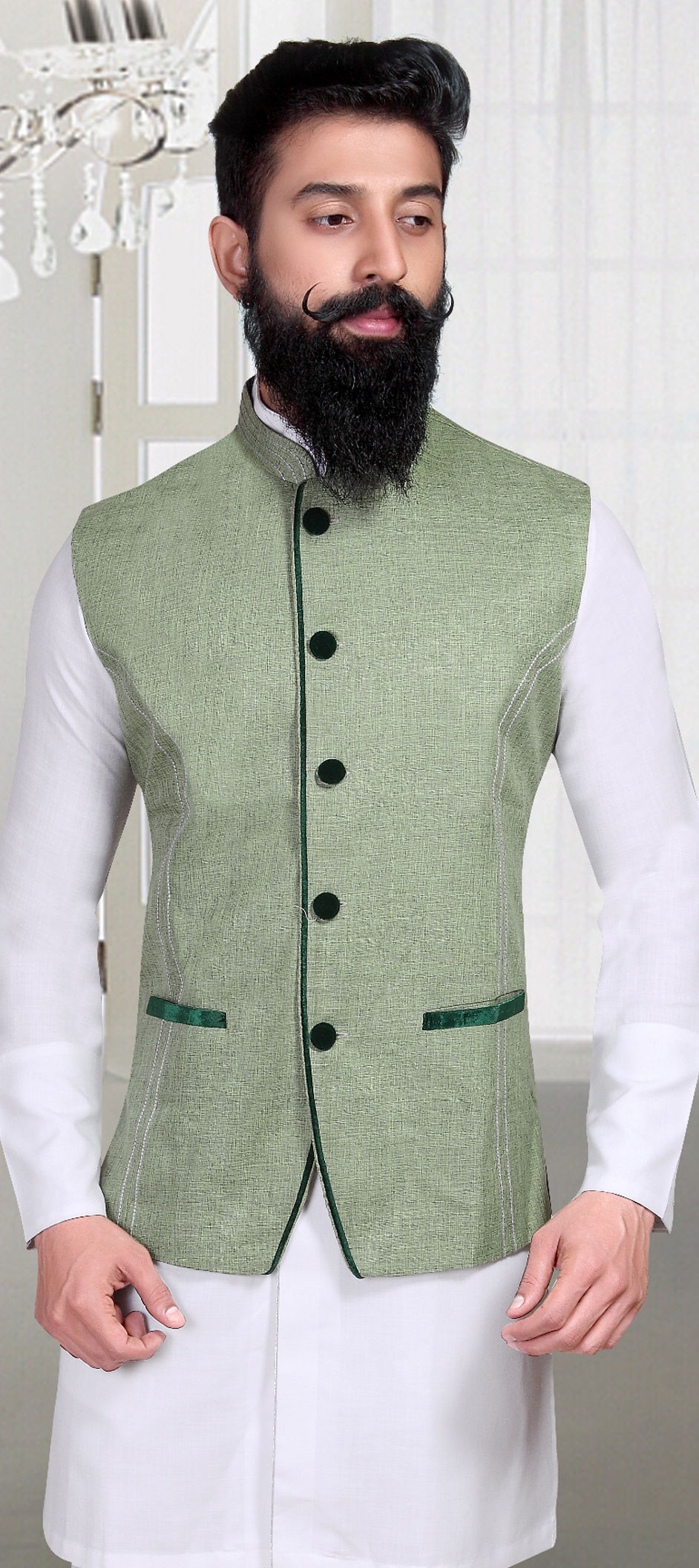 linen modi jacket