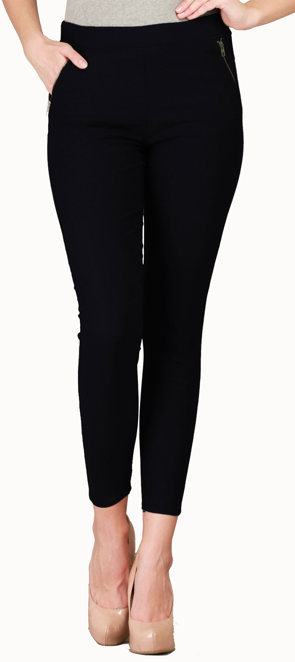 black work jeggings