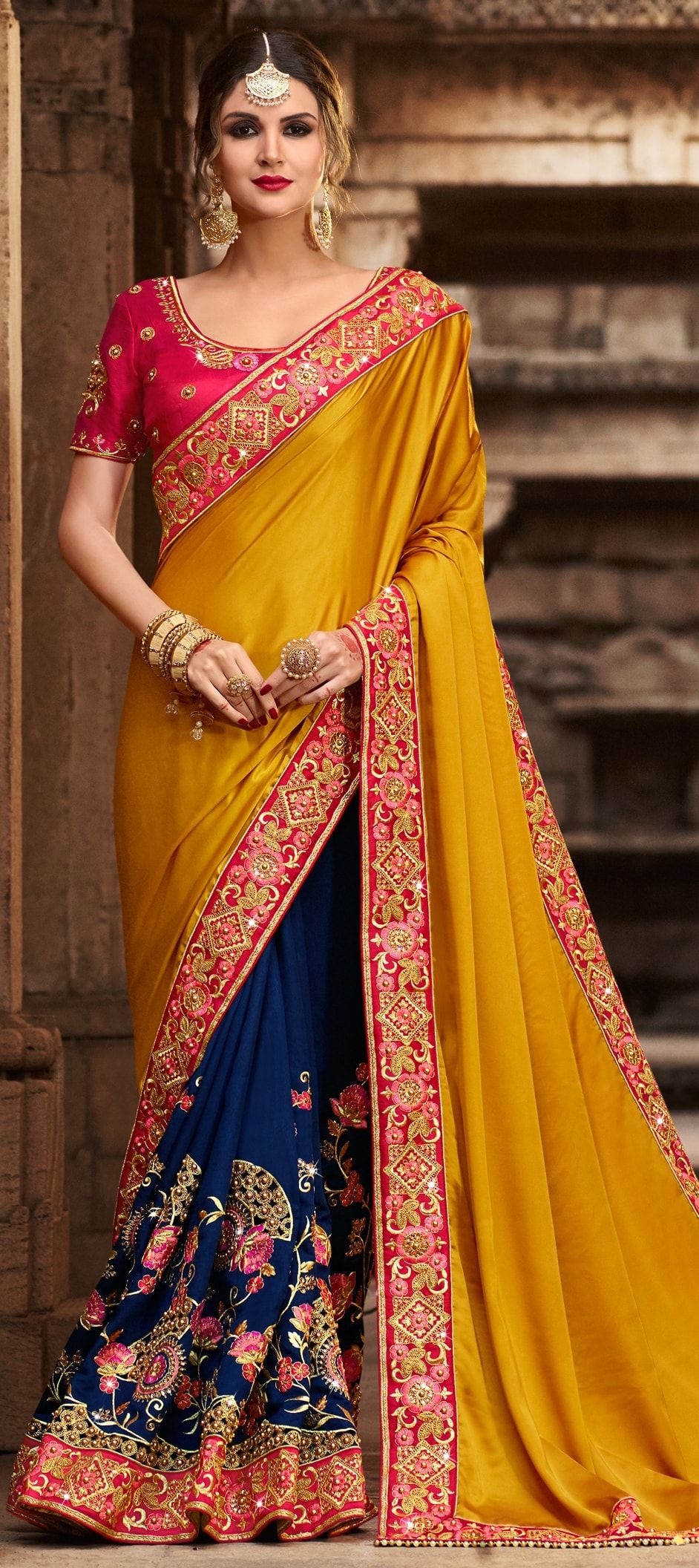 Achieve that Perfect Bridal Saree Look with These Styling Tips