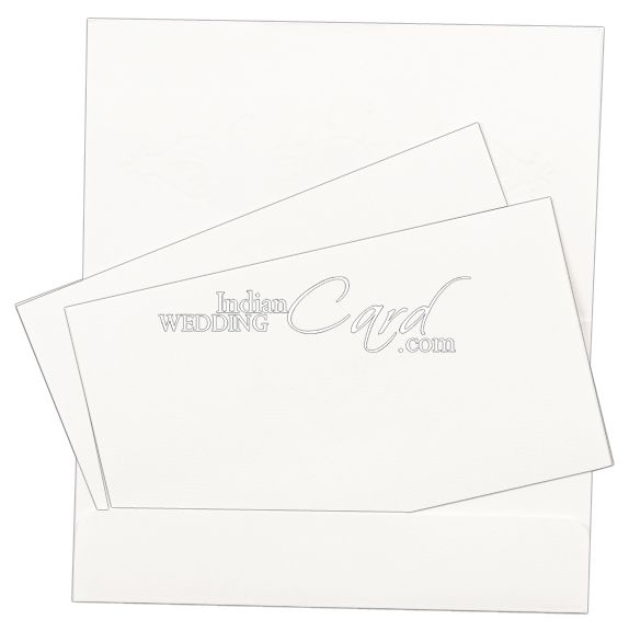 D-2209, White Color, Light Weight Cards, Designer Multifaith ...