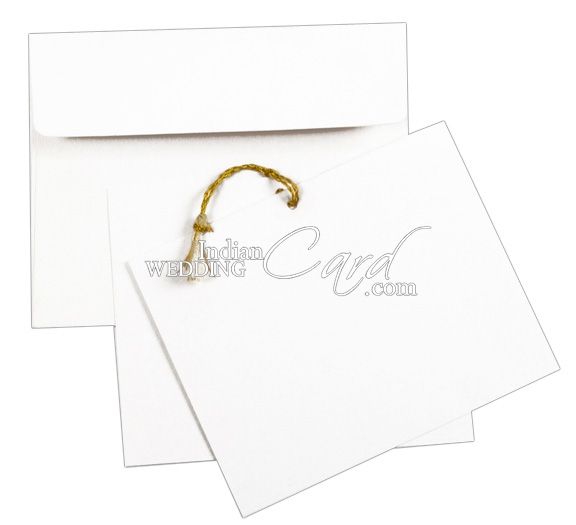 D-3452, White Color, Shimmery Finish Paper, Small Size Cards, Light ...