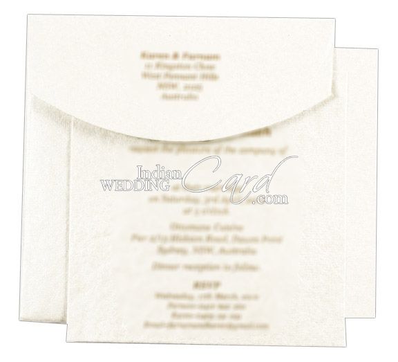 D-3655, White Color, Shimmery Finish Paper, Handmade Paper, Light ...
