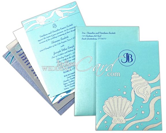 Beach Wedding Cards