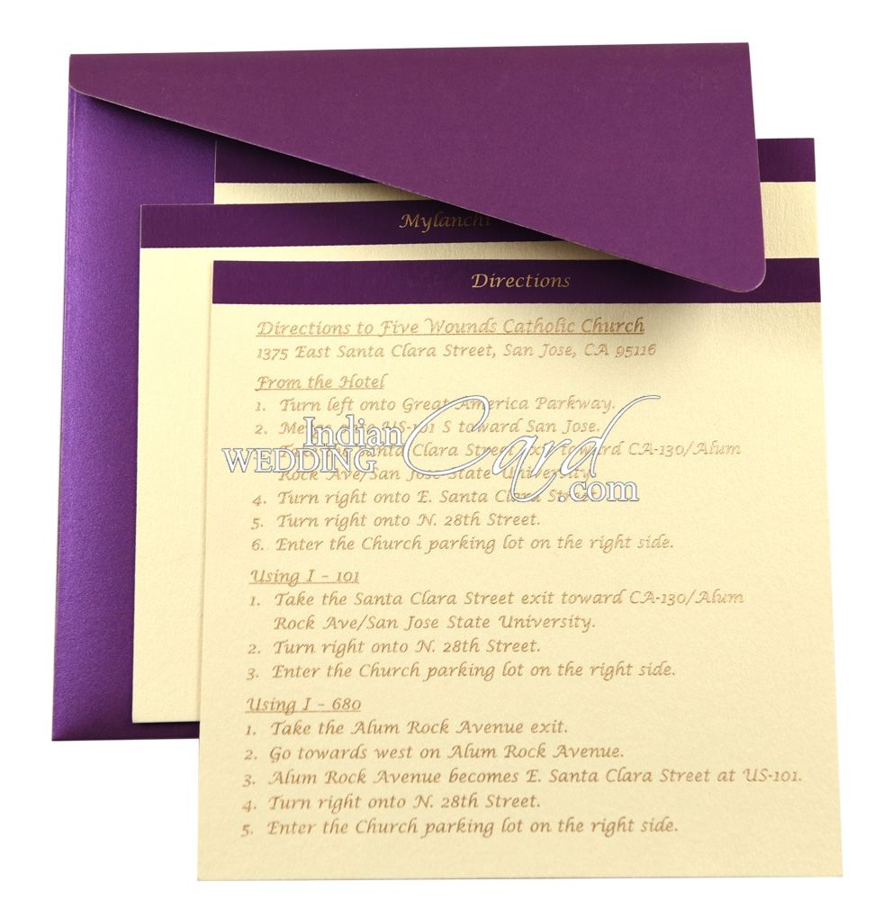 D-6706, Cream Color, Shimmery Finish Paper, Ribbon Layered Cards ...