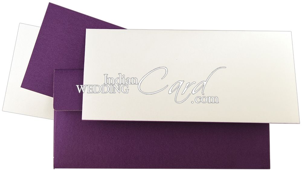 Purple Wedding Envelopes