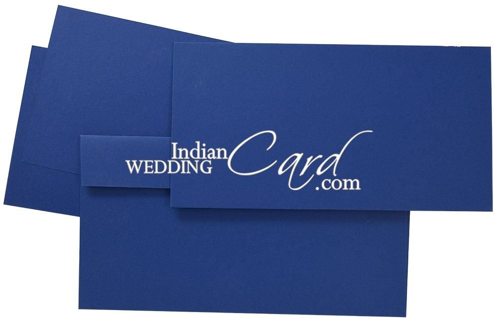D-9645, Blue Color, Hindu Cards.