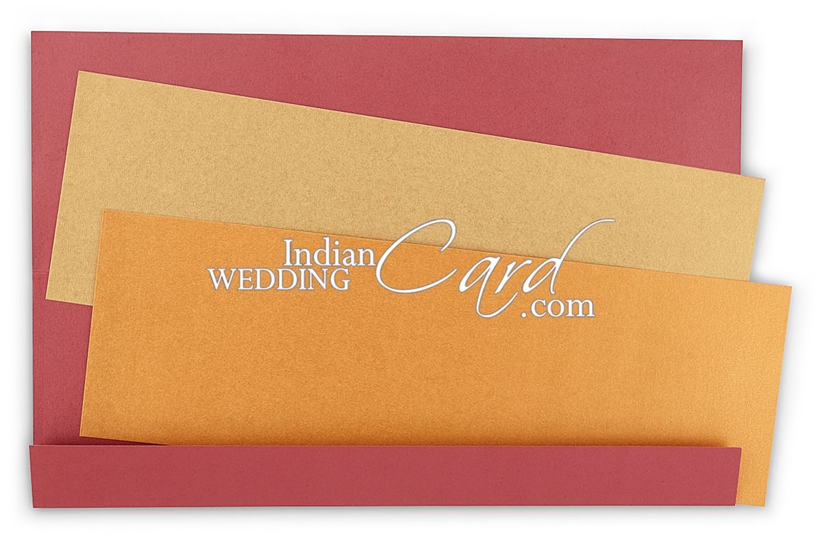 IWPC63, Red Color, Shimmery Finish Paper.