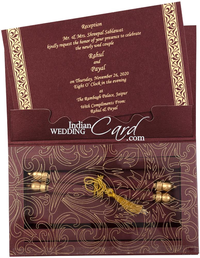 S922, Gold Color, Shimmery Finish Paper, Scroll Invitations, Jewish  Invitations, Box Scrolls.