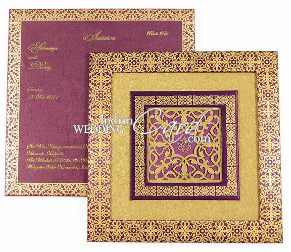 Box Wedding Invitations