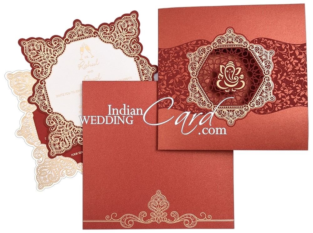 Impress Your Guests With These Awesome Hindu Wedding Card Ideas   D 9168 