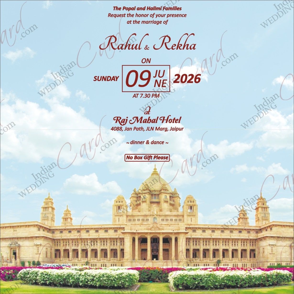 WhatsApp Wedding Invitations