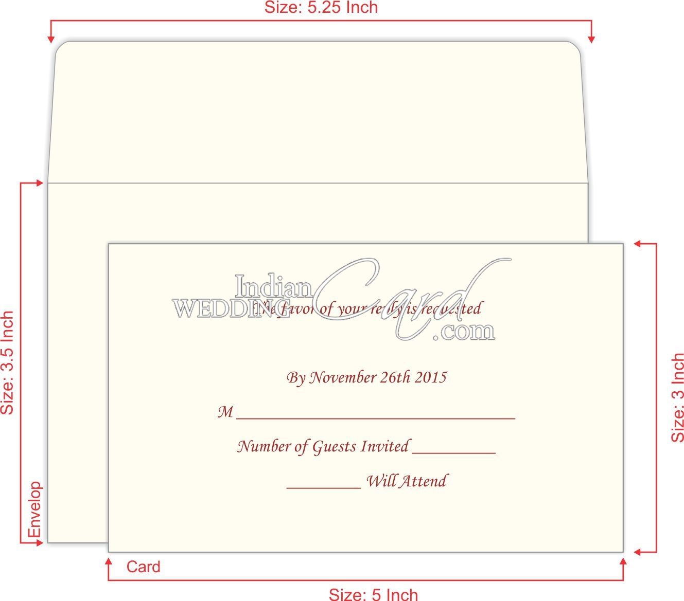 Wedding Rsvp Card The Right Way To Prepare Send Them Indian