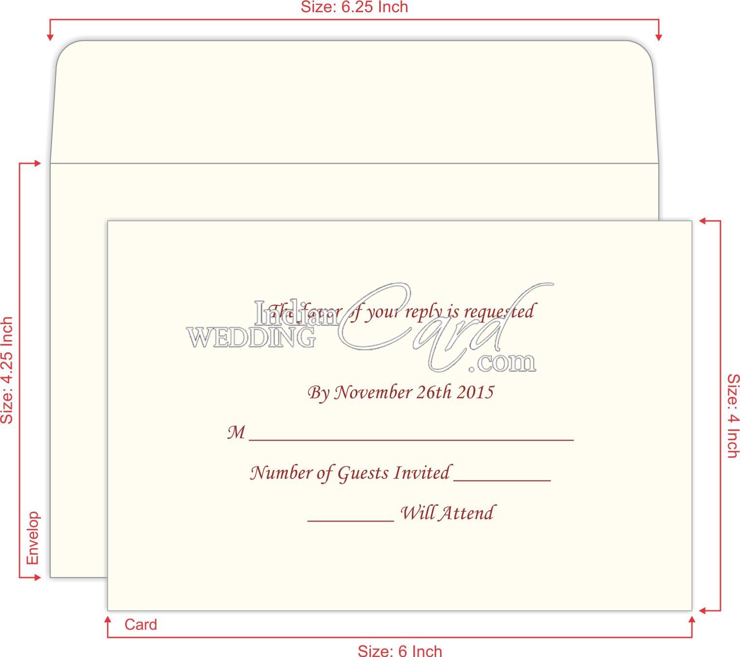 wedding rsvp cards