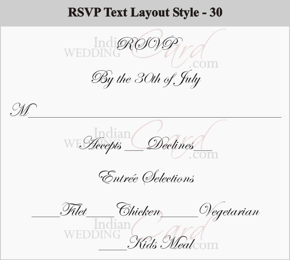 A Quick Guide To Wedding Rsvp Wording Etiquette Indian Wedding