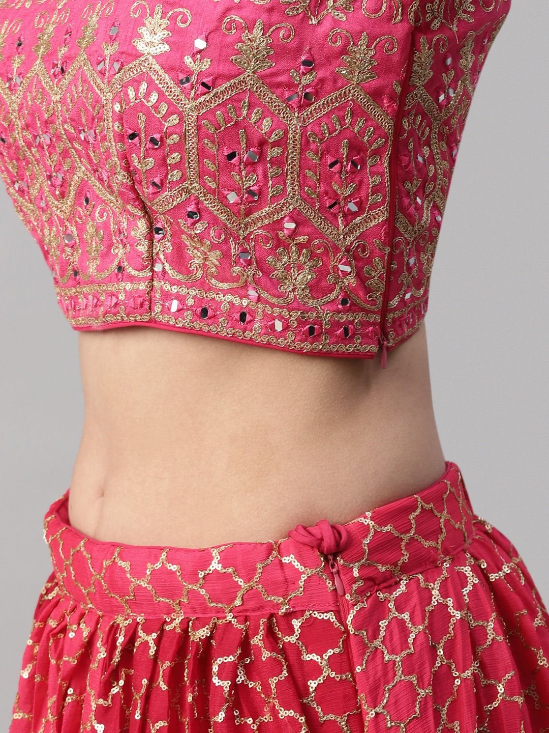 Buy Red Lehenga Choli Sets for Women by ZEEL CLOTHING Online | Ajio.com