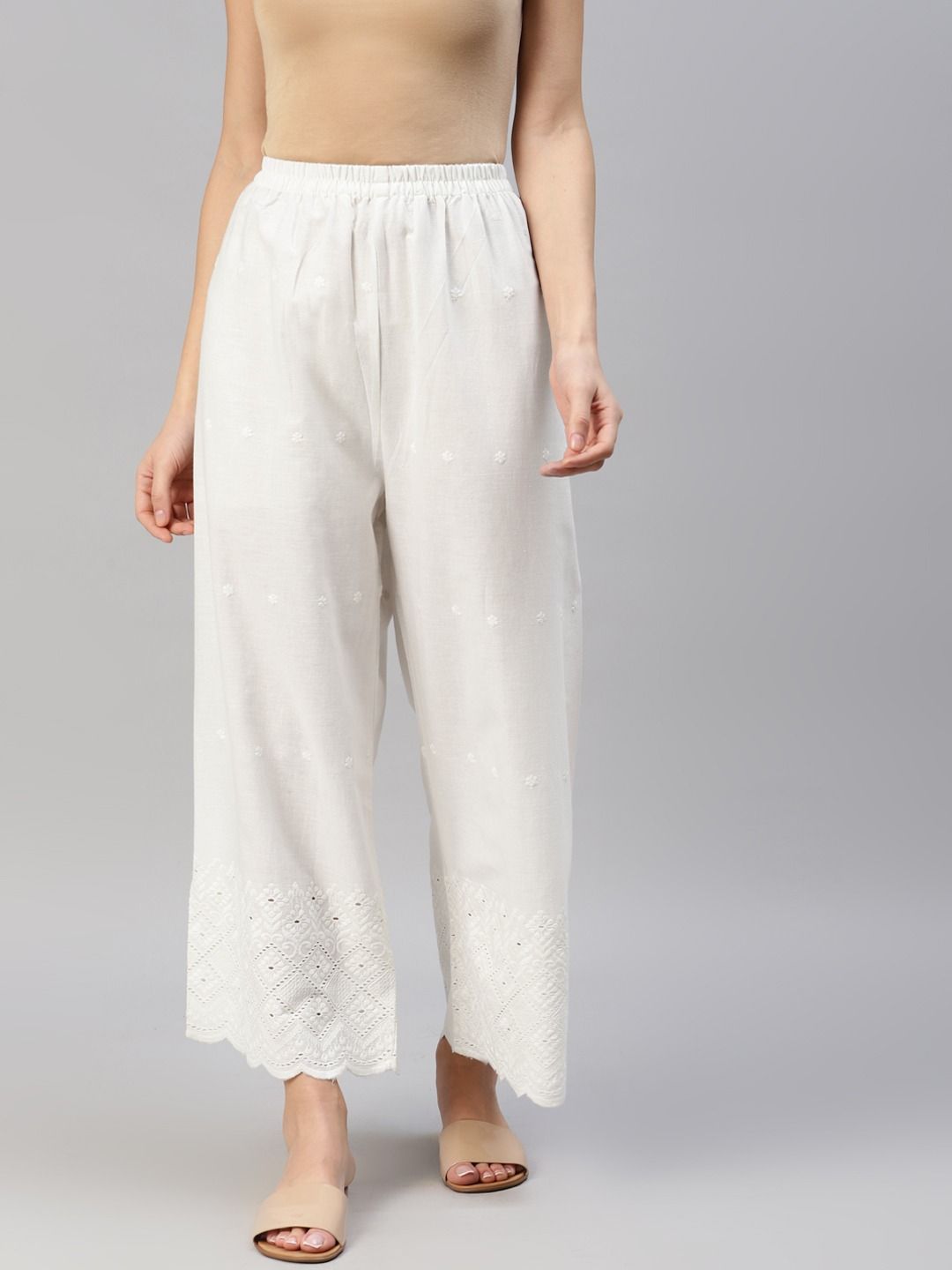 Buy OffWhite Pants for Women by AVAASA MIX N MATCH Online  Ajiocom