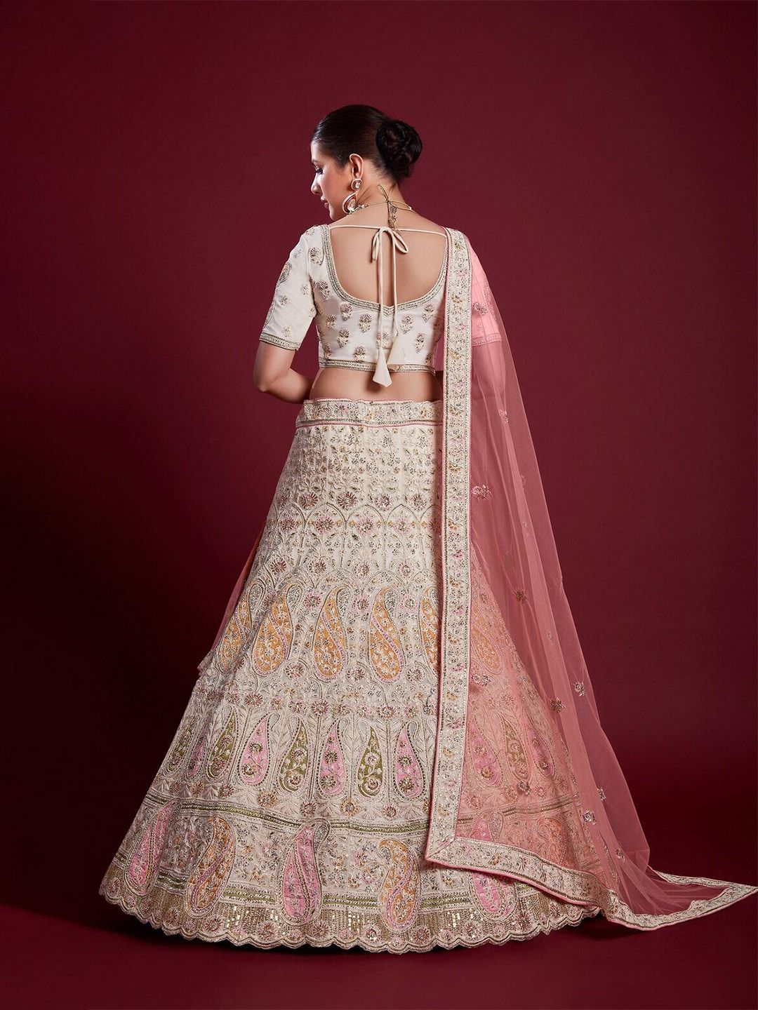 Women's Georgette Designer Lehenga Choli And Dupatta For wedding Party Wear  Gift | eBay